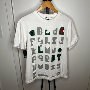 Lacoste x M/M Paris Alphabet Tee
